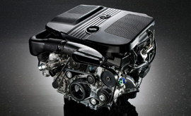 Diesel Engine Of Mercedes