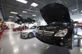 Why is it important to have your Mercedes maintained by a trained technician